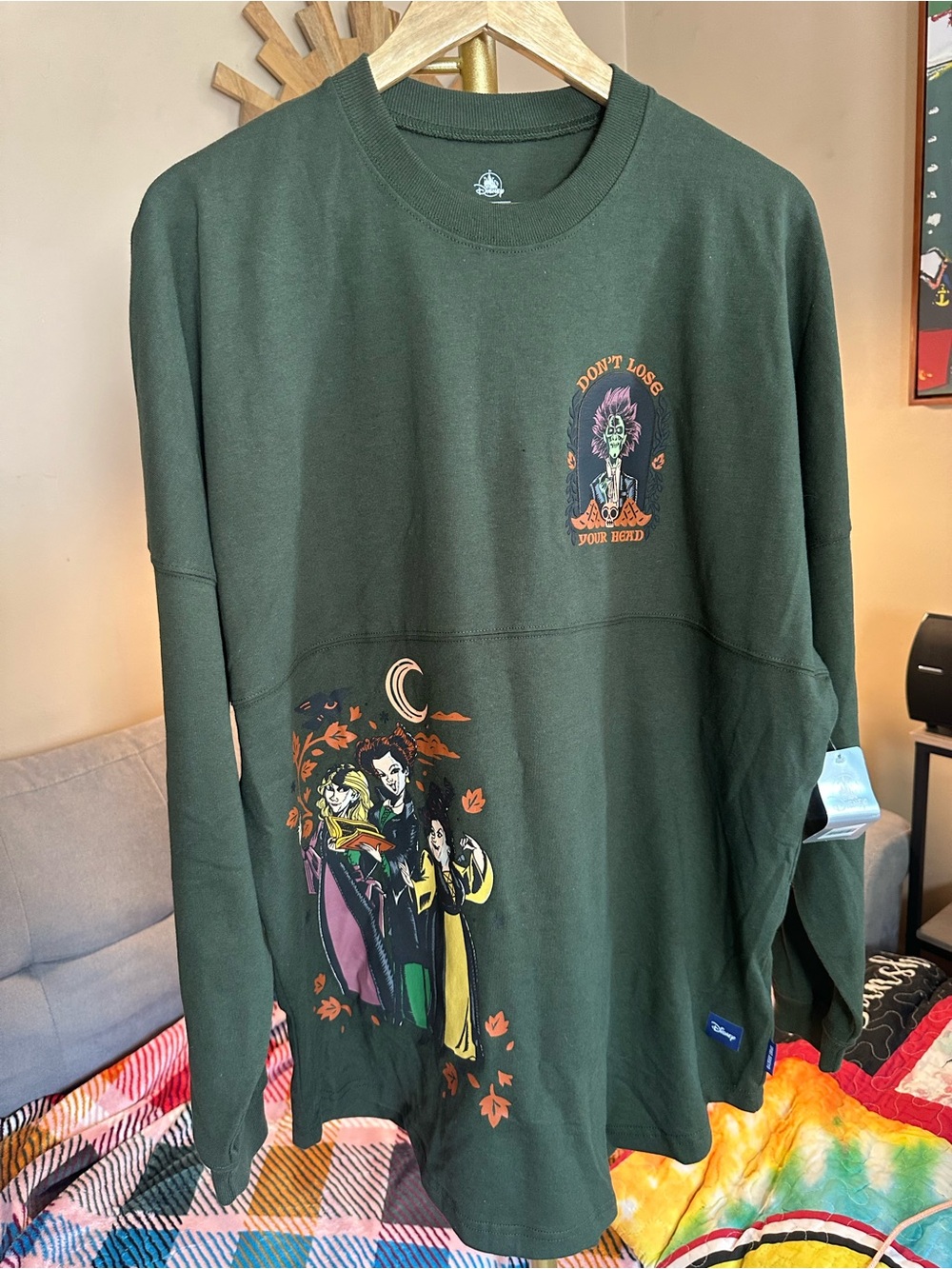 Disney Hocus Pocus Spirit Jersey NWT